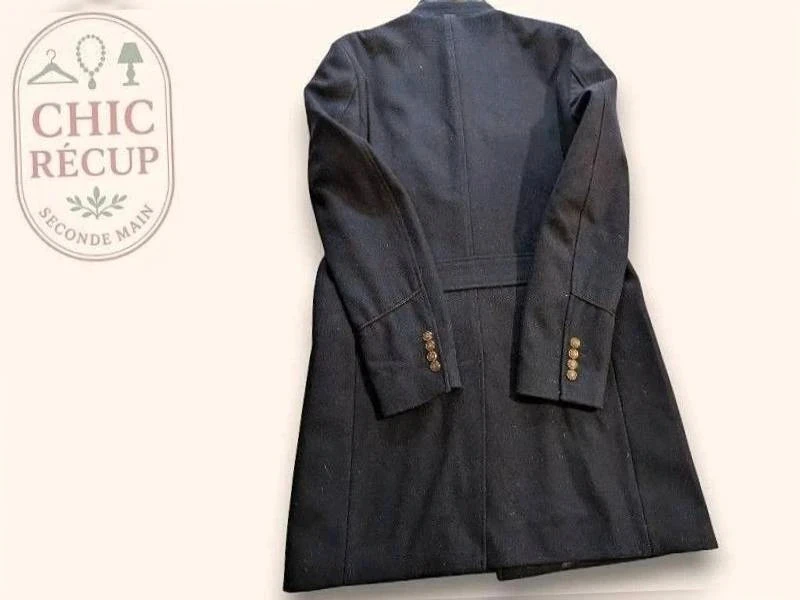 Trench The Kooples – L – Navy – Condition: Excellent – photo 2